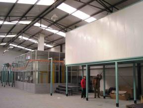 涂裝設備流水線